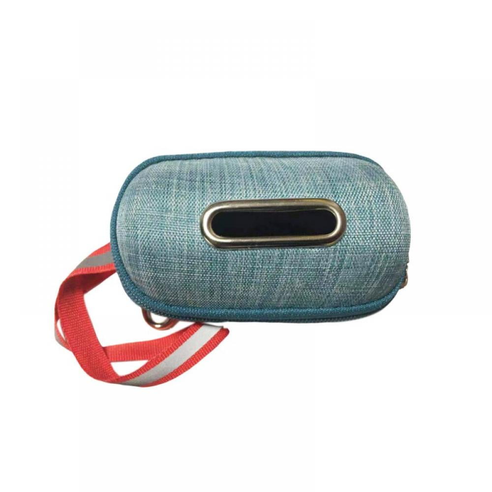 Pets Dog Poop Bag Holder Fabric Poop Bag Dispenser for Leash Dog Waste