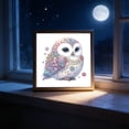 thumbnail image 4 of Diamond Art Kits For Adults Elegant Owl DIY Rhinestone Kit, Exquisite Pearl Diamond Painting Kits for Home Wall Decor, 4 of 5