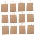 thumbnail image 3 of Toddmomy Tote Paper Bags Khaki Craft Paper 25pcs 10.61x4.32x7.86in, 3 of 7
