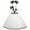 White, variant on IBTOM CASTLE First Halloween Princess Dress up Clothes for Toddler Infant Baby Girls Tutu Pumpkin Ghost Pageant Birthday Party Fancy Skirt 6-12 Months Orange