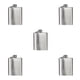 thumbnail image 2 of Injueey Petaca de acero inoxidable Flagon Pocket Wine Whisky Pot Bottle Drinkware Barware Type4 NO4, 2 of 6
