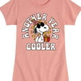 thumbnail image 3 of Peanuts - Snoopy and Friends Birthday - Toddler and Youth Girls Fitted Short Sleeve Graphic T-Shirt, Size 2T-Youth Xl, 3 of 6