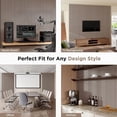 thumbnail image 6 of Easy4Home 4Pcs 94.5" x 12.6" Wood Slat Acoustic Panels Soundproof Wall Panels,Walnut, 6 of 6