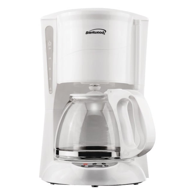 TS218W 12 Cup Digital Coffee Maker in White