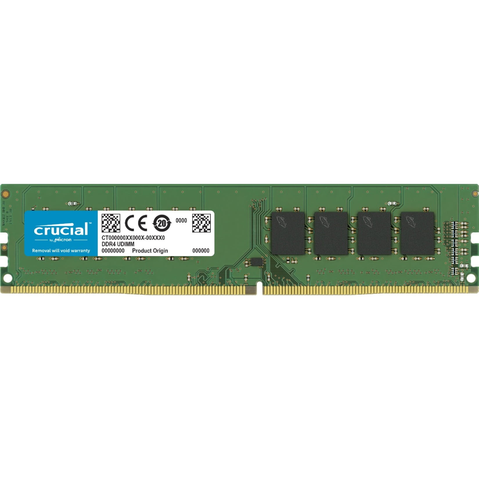 Crucial 16GB RAM Kit (2 x 8GB), DDR3L-1600 UDIMM for PC