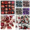 thumbnail image 6 of 60PCS Christmas Ball Ornaments Sets Train Snowflake Ice Pack Painted Christmas Pendant Classic Christmas Ornaments Christmas Tree Holiday Party Decoration for Xmas Home Indoor Outdoor Holiday Wedding, 6 of 7
