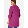 thumbnail image 2 of Woman Within Plus Size Shaker Button-Front Cardigan Sweater, 2 of 6