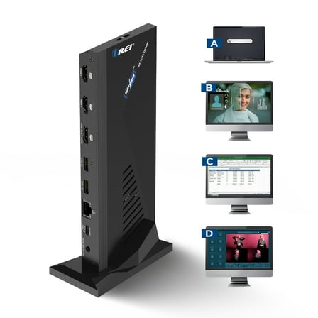 OREI 4K SplitXtendTM 3-Displays (PD 100W) (SX-3C4K-D150W)