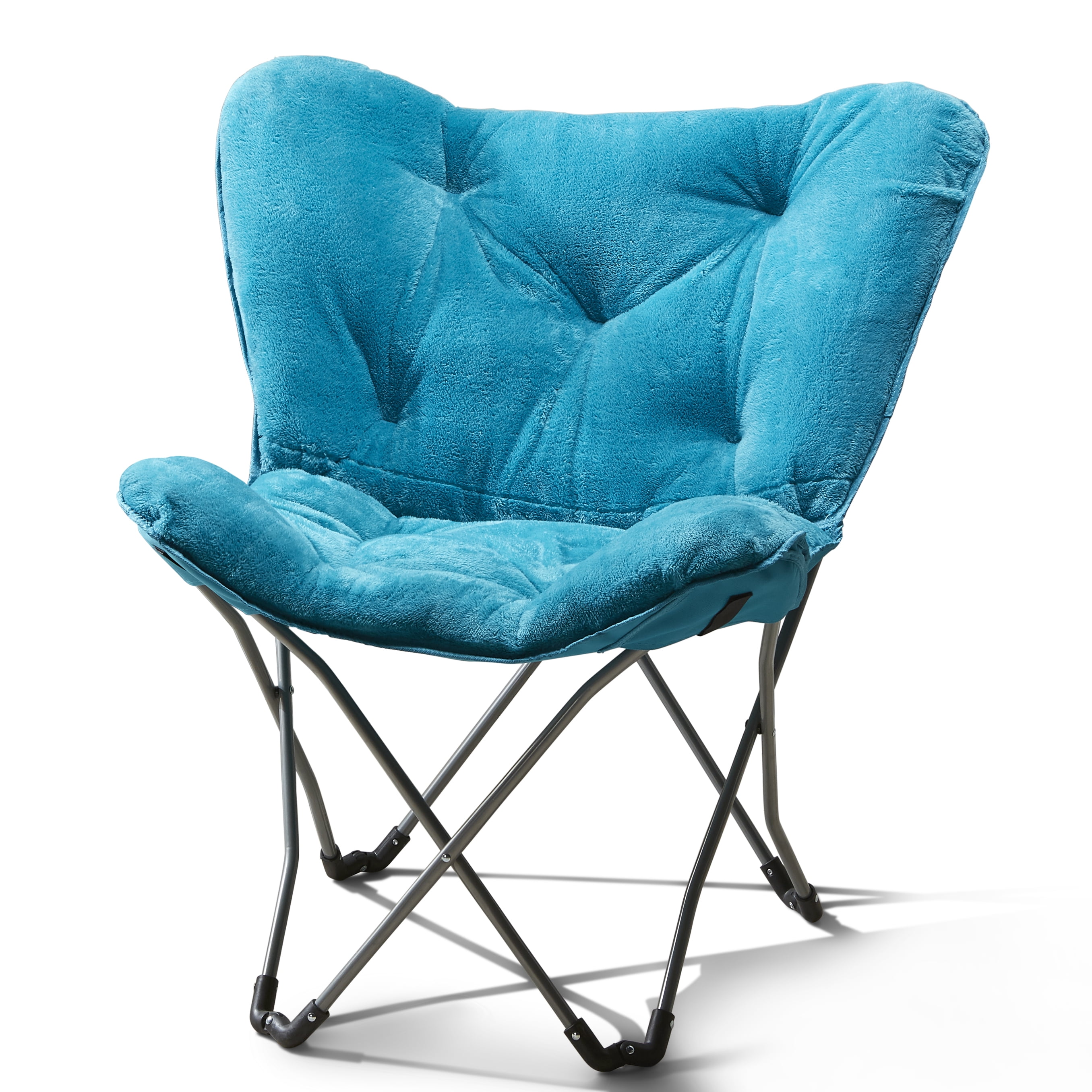 Mainstays Fabric Folding Butterfly Chair, Multiple Colors - Walmart.com