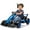 blue, variant on 12V Electric Go Kart, 7.5MPH Drifting Car, 200W*2 Motors, Max Load 135lbs, Battery Powered Ride on Toy Outdoor for 6+ Years Old