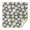Darkgray Daisy Flower, variant on Darkgray Daisy Flower Green Leaves Pattern Square Tablecloth,Waterproof Square Table Cover,Wipeable Spillproof Washable Table Cover for Home Kitchen Party Decor 42"X42"(107x107cm)