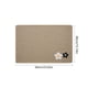 thumbnail image 3 of Alfombrilla de Baño de Lino Qazbgdl | Alfombra Antideslizante y Absorbente para Baño, Dormitorio y Entrada | 60 X 40 Cm (23,62 X 15,74 Pulgadas) Gris o Marrón | Lavable a Máquina, 1 Unidad, 3 of 6