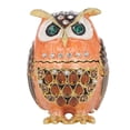 thumbnail image 2 of Metal Jewelry Box, Owl Trinket Box Zinc Alloy Cute Appearance Multi Purpose  For Dressing Table, 2 of 8