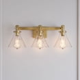 thumbnail image 4 of Millennium Lighting  Barlon 2/3/4 Light Vanity Fixture 3 Light - Vintage Brass, 4 of 5