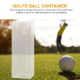 thumbnail image 3 of IDEANATEGRATE 3Ud Transparente Para Pelotas De Golf Con Compacto Ideal Para Uso Exterior Y Exhibición, 3 of 8