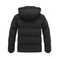 thumbnail image 2 of Wantdo Men's Coat Quilted Recycled Winter Jacket Hooded Puffer Jacket Grey XL, 2 of 10