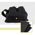 thumbnail image 3 of bolsa portaherramientas cinturón profesional, 25,5 x 12,5 x 3 cm, negro, 15 bolsillos, material doble capa espesante impermeable 600d oxford, para electricistas, personal técnico de mantenimiento, lim Namotu LN-1843, 3 of 6