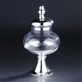 thumbnail image 1 of Pot en Verre 12 x 6.5 Po avec Couvercle, Argent, 1 of 1