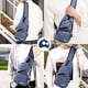 thumbnail image 5 of Bolso Bandolera Bluelander con Puerto USB, Azul, 5 of 5