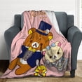 thumbnail image 4 of Cute Rilakkuma Blanket for Kids Flannel Throw Blanket Rilakkuma Merch for Boys Grils, 4 of 7