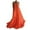 Orange, variant on Bigersell Floral Dress Women's Summer Plus Size Short Sleeve Dress Sleeveless V Neck Beach Sundress Long Dress Long Dress Women A-Line Dresses, Style 15966, Orange M