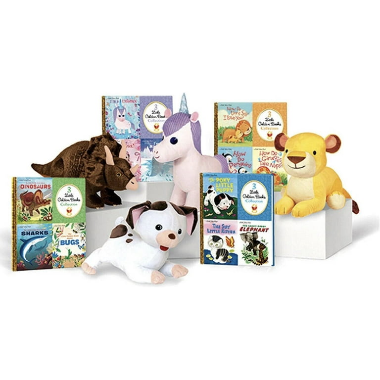 Kohl s Set 8 Plush Books Little Golden Book Cub Poky Puppy