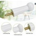 thumbnail image 4 of Hermosos ganchos de madera para abrigos, elegantes soluciones para colgar con tornillos para tus necesidades diarias, 4 of 5
