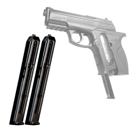 Crosman Airsoft Spare C11 BB Pistol Clip 2-pack models Air Mag C11, Z11 and USMC CP01 Airsoft pistols