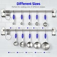 thumbnail image 3 of U-Taste 18/8 Stainless Steel Measuring Cups and Spoons Set: 10-Piece Metal Stacking Measure Set for Baking Cooking with Strengthened Welds (Blue), 3 of 11