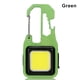 thumbnail image 2 of Naiovety Mini linterna LED de alto lúmenes, llavero de emergencia, abrebotellas de bolsillo, luz de trabajo ajustable, Camping, escalada Iluminación y accesorios Verde Naiovety HA074452-04, 2 of 6