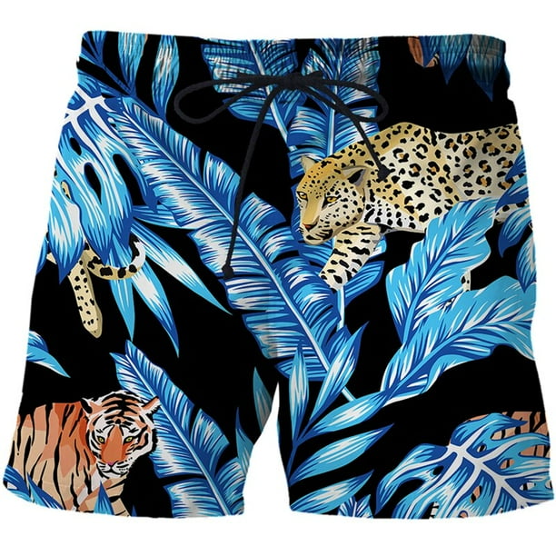Short leopardo hombre sale