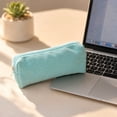 thumbnail image 2 of Lksixu Corduroy Pencil Pouch, Large Capacity Solid Color Pencil Case with Zipper, Aesthetic Stationery Organizer, Lightweight & Spacious Pencil Bag, Portable Travel Cosmetic Makeup Bag, 2 of 7