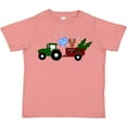 thumbnail image 3 of Inktastic Plaid Christmas Tractor with Cute Reindeer Boys or Girls Toddler T-Shirt, 3 of 5