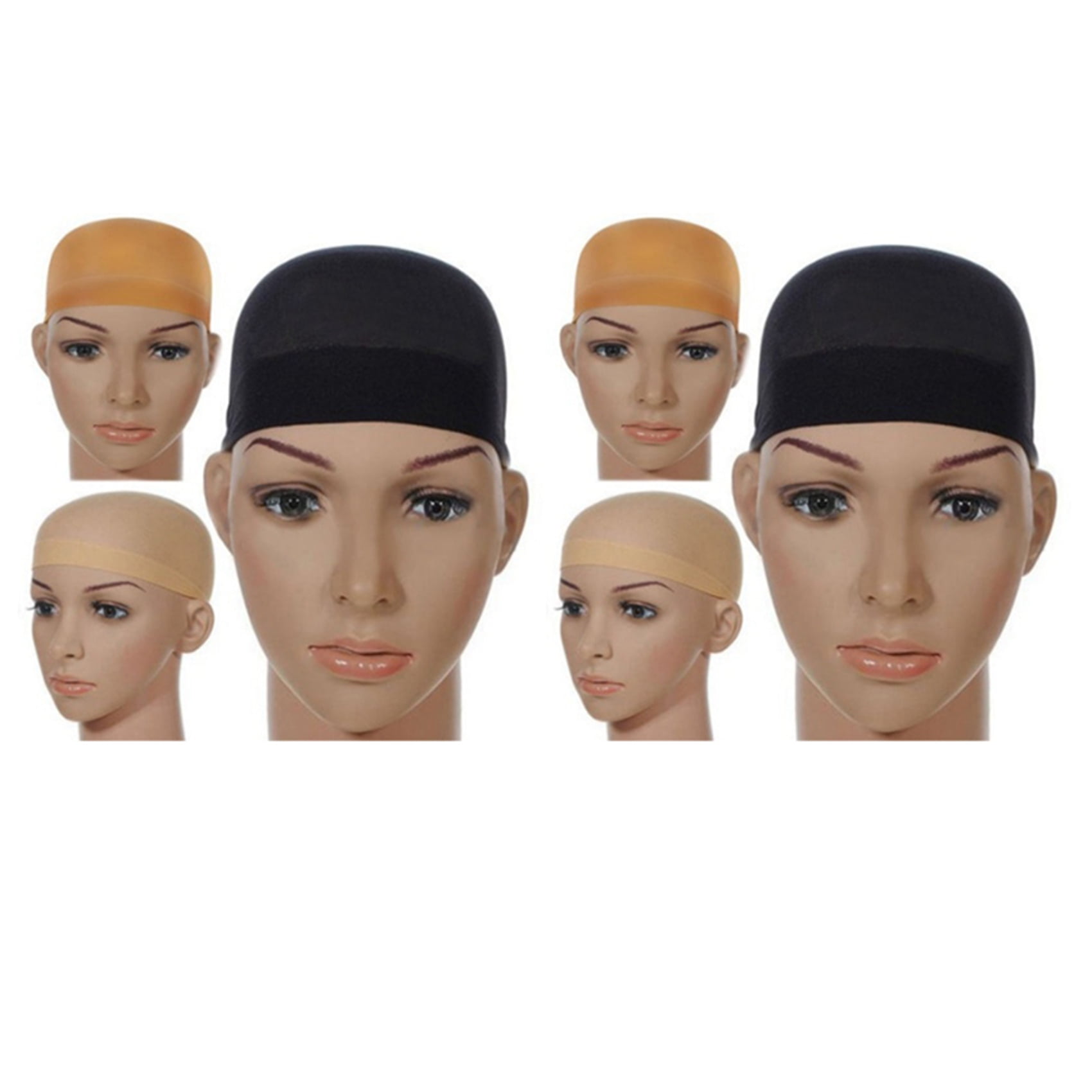 4 Pack Wig Caps Hair Mesh Wig Cap Hair 