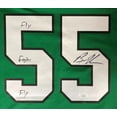 thumbnail image 2 of Brandon Graham Signed Eagles Kelly Green Nike Game Jersey Fly Insc JSA, 2 of 4