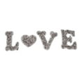 thumbnail image 3 of Cristales Blesiy en Apliques Imitación de Cristal Parche de Aplique de Letra LOVE, 3 of 8
