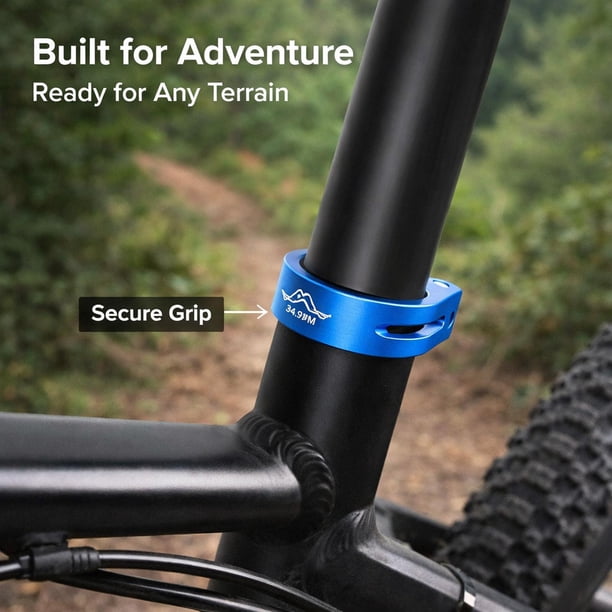 Pince De Selle Vélo En Alliage – Libération Rapide, 31,8 Mm Ou 34,9 Mm – Antidérapant, Léger, Anti-Rouille – Pour VTT Et Route