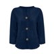 thumbnail image 2 of TaTaai Women's Summer Cardigan Top V-Neck Long Sleeve Linen Cotton Blend Button Front Loose Fit Casual Blouse Gift, 2 of 4
