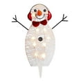 Lighted Christmas Penguin Decorations, Outdoor Collapsible Penguin with