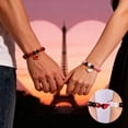 thumbnail image 2 of Matching Bracelets for Couples, Matching Heart Charm Bracelets Gifts for Couples Friends Friendship Jewelry to Sister Bestie Long Distance Gift for Bf Gf, 2 of 6