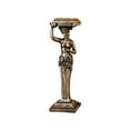 thumbnail image 1 of Design Toscano Piédestal Cariatide Provincial Français, 1 of 3