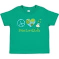 thumbnail image 3 of Inktastic Peace Love Earth Girls Toddler T-Shirt, 3 of 5