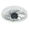 thumbnail image 1 of Ceiling Fan Light Bedroom Home E27LED Fan Light With Remote Control Speed and Brightness Adjustable, 1 of 9