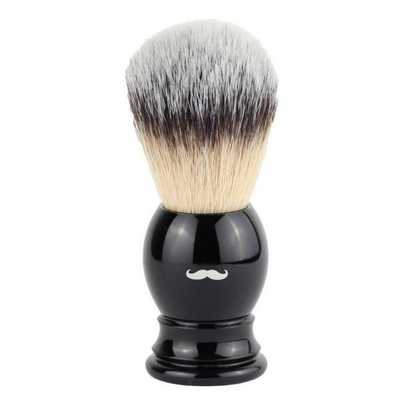 Brocha De Afeitar Negra Vintage The Shaving Co. amarillo 1