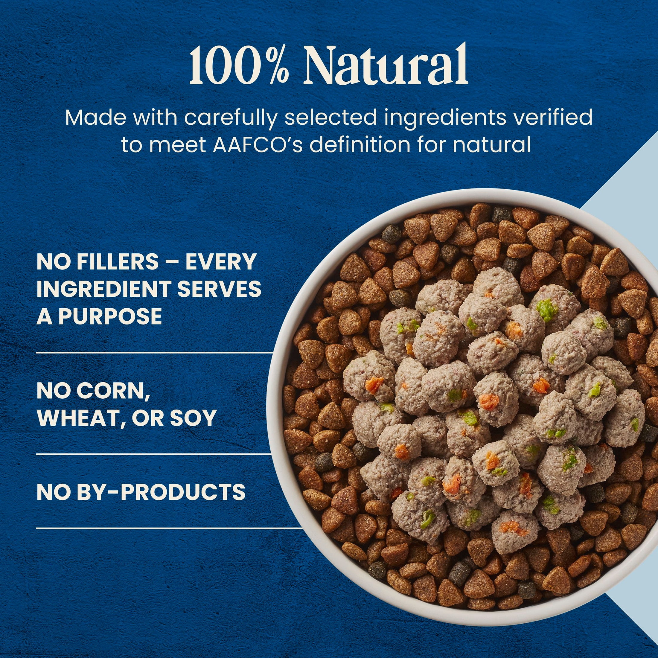 (3 pack) BLUE Love Made Fresh Small Breed Adult Refrigerated Dog Food, Chicken Meatball 1lb Pouch