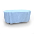 thumbnail image 2 of Budge Large Blue Patio Outdoor Oval Table Cover, All-Seasons, 2 of 7