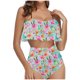 thumbnail image 1 of Traje de Baño para las Mujeres Traje de Baño Dividido de Eslinga, Trajes de Baño de Torso Largo para las Mujeres, 1 of 5
