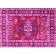 thumbnail image 1 of Ahgly Company Indoor Rectangle Persian Pink Traditional Area Rugs, 5' x 8', 1 of 4