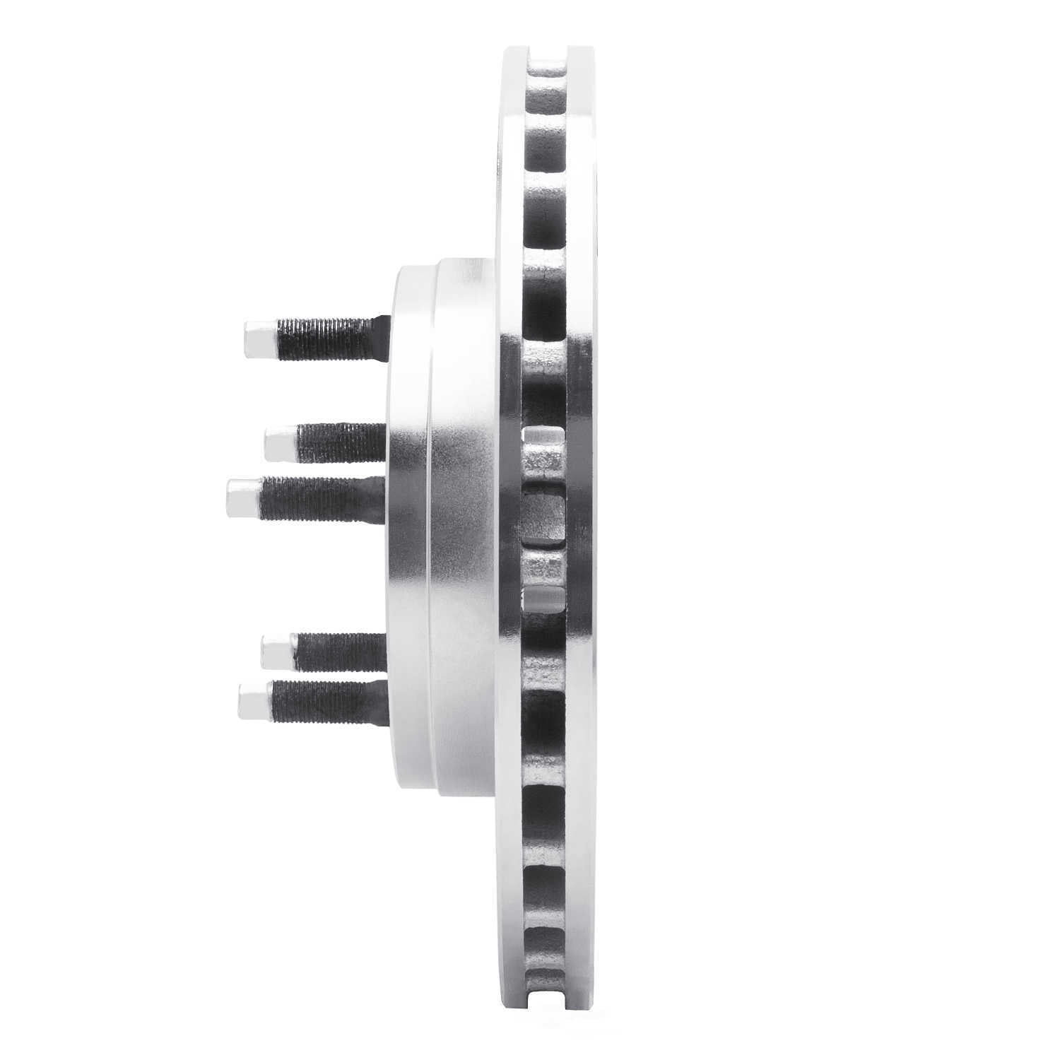 Dynamic Friction Company 631-54156L DFC Brake Rotor - Drilled And Slotted - Silver