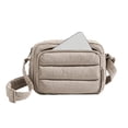 thumbnail image 2 of Crossbody Bags for Women Quilted Puffer with RFID Blocking Slots Casual Lightweight Water Resistant Multi Pocket Adjustable Wide Strap Wallet For Daily Travel Use, 2 of 8